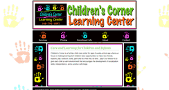 Desktop Screenshot of childrenscornerlc.com